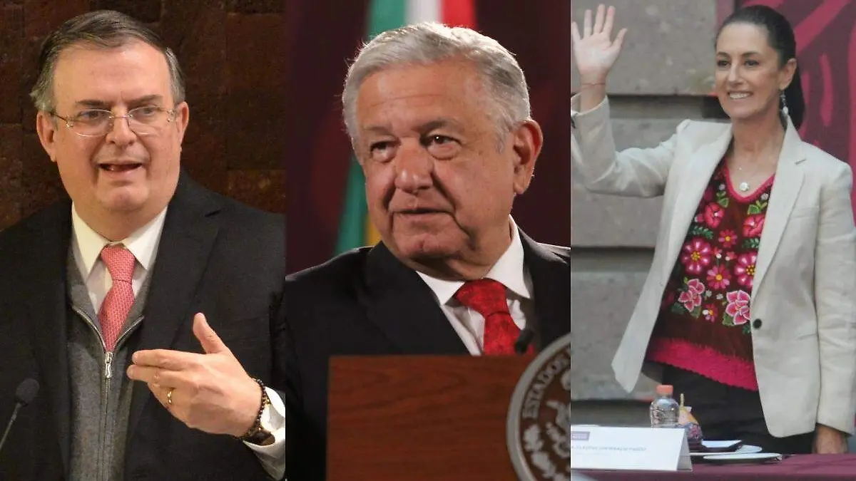 AMLO apoya actos de proselitismo de Shainbaum y Ebrrad